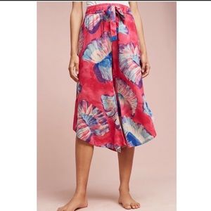 Anthropologie Lilka Josie Floral Sleep Pants Sz M